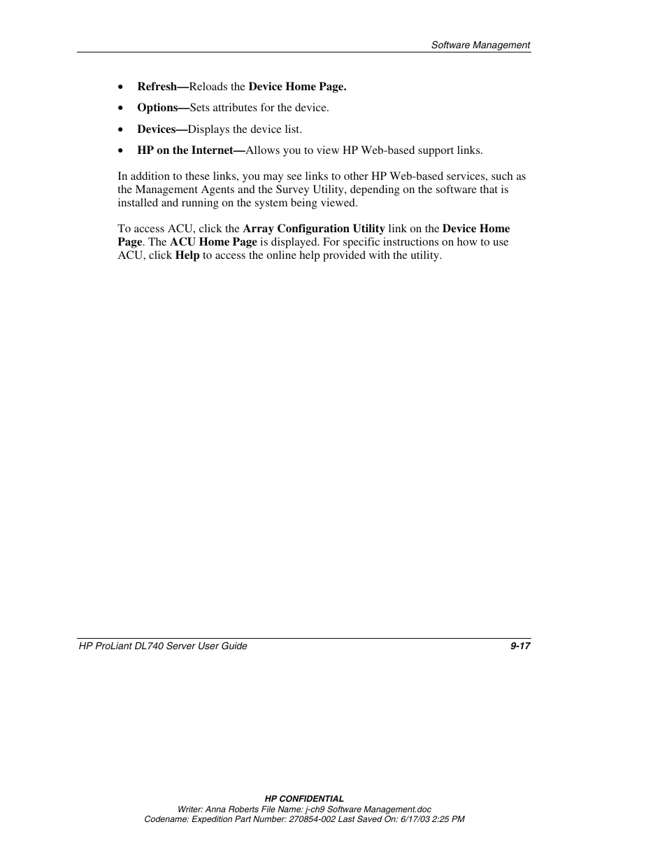 HP ProLiant DL740 Server User Manual | Page 222 / 277