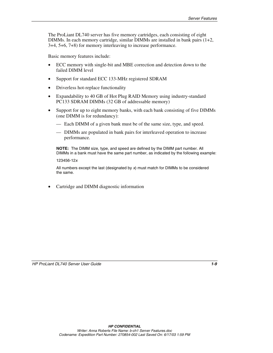 HP ProLiant DL740 Server User Manual | Page 26 / 277