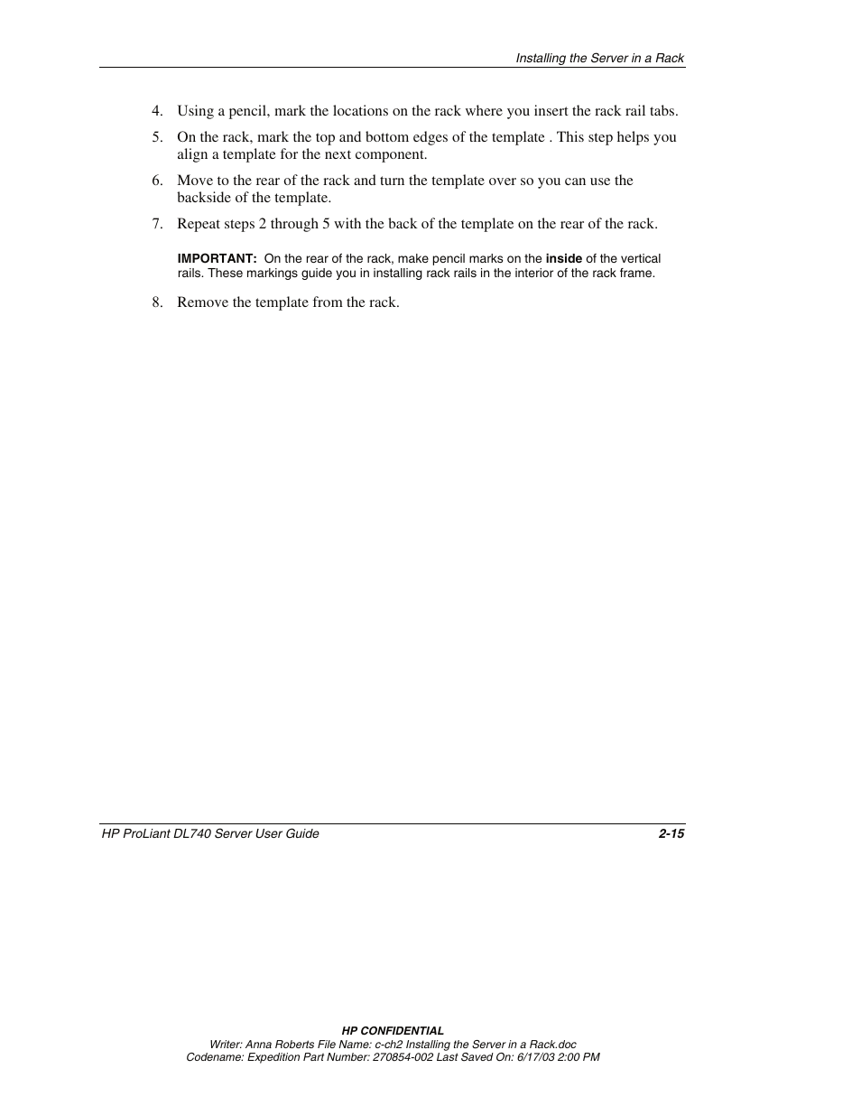 HP ProLiant DL740 Server User Manual | Page 58 / 277