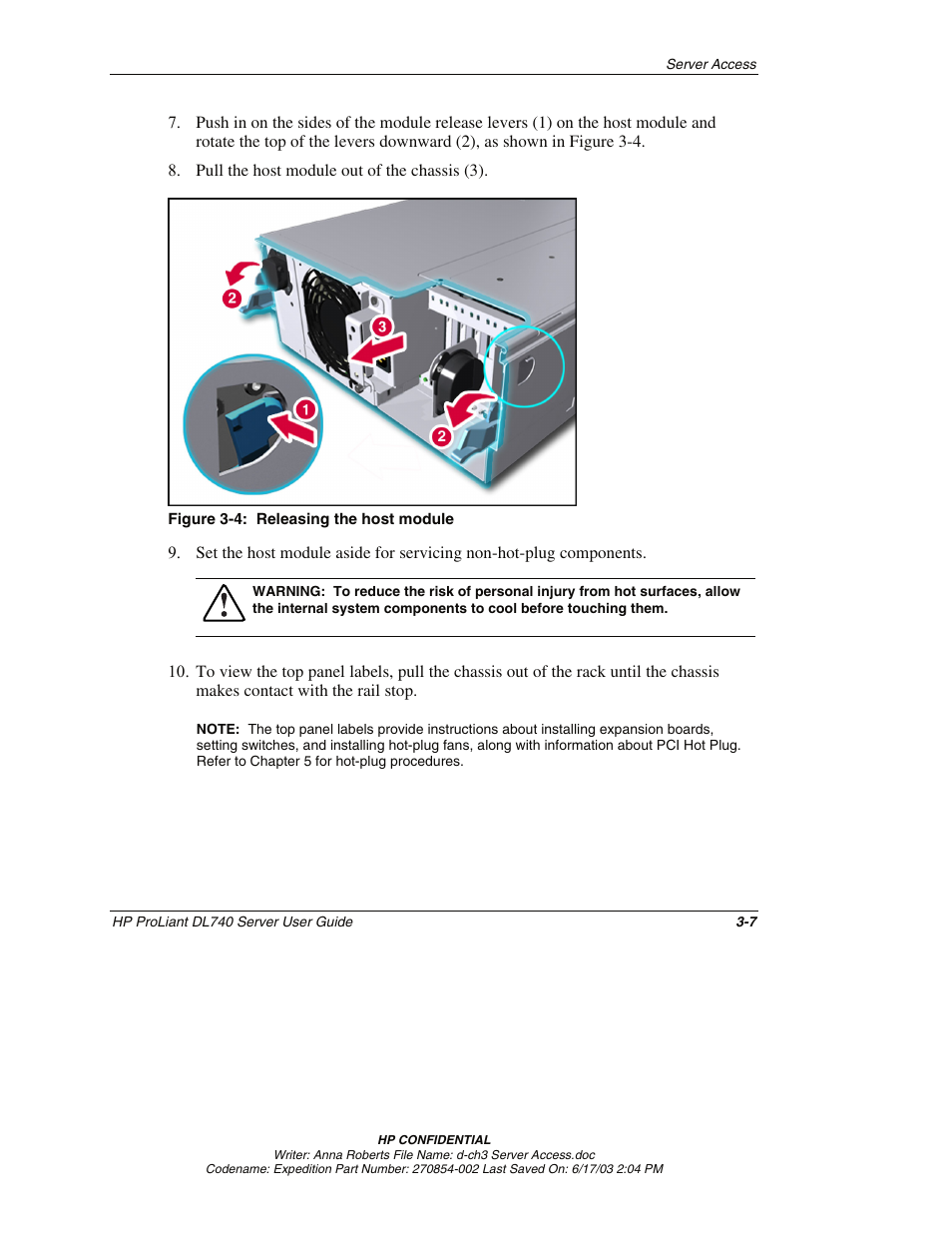 HP ProLiant DL740 Server User Manual | Page 74 / 277