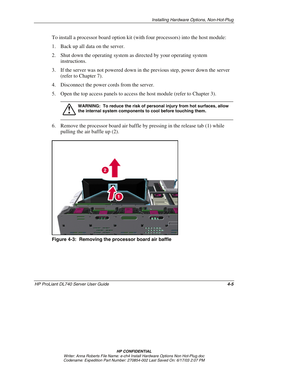 HP ProLiant DL740 Server User Manual | Page 87 / 277