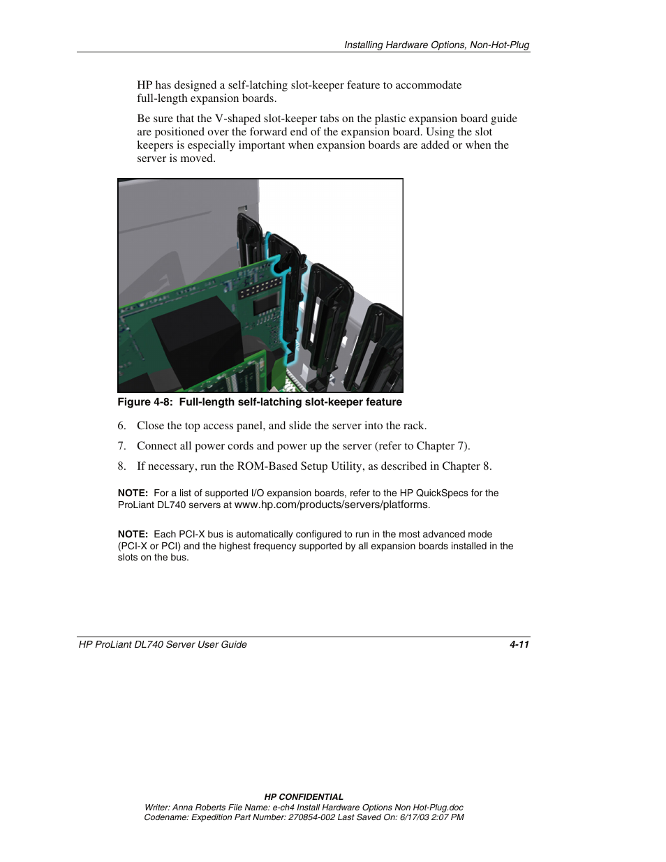 HP ProLiant DL740 Server User Manual | Page 93 / 277