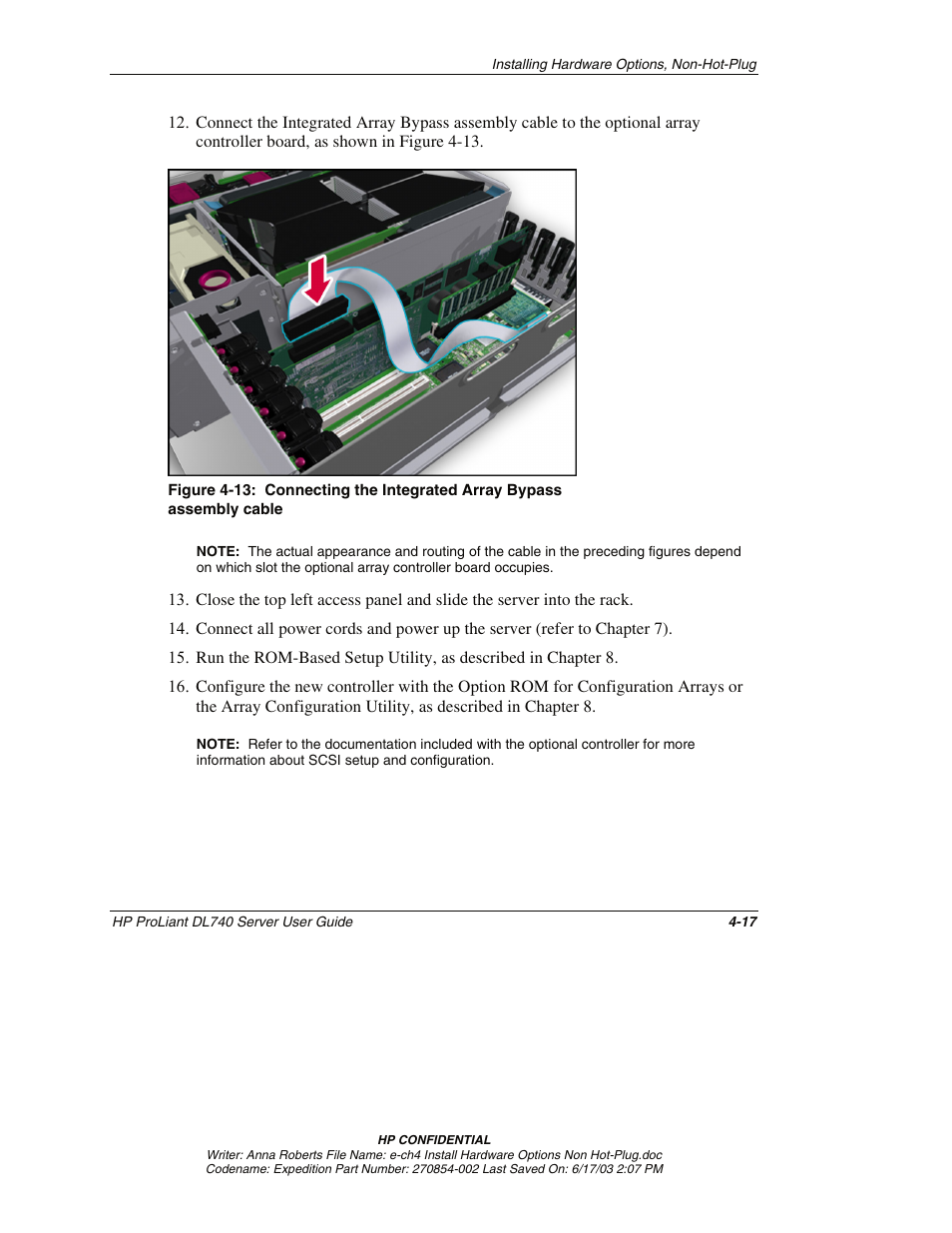 HP ProLiant DL740 Server User Manual | Page 99 / 277