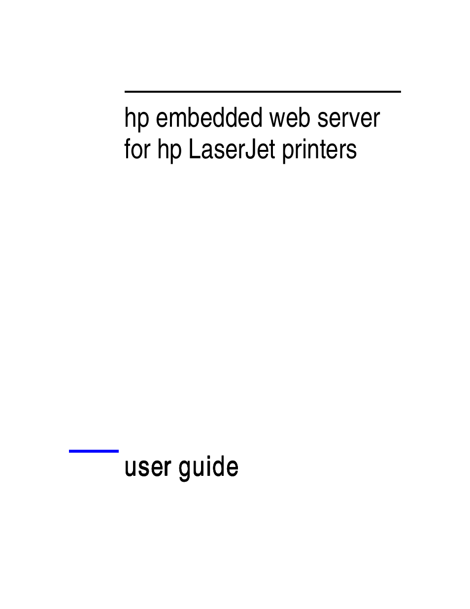 HP LaserJet 8150 Printer series User Manual | Page 3 / 63