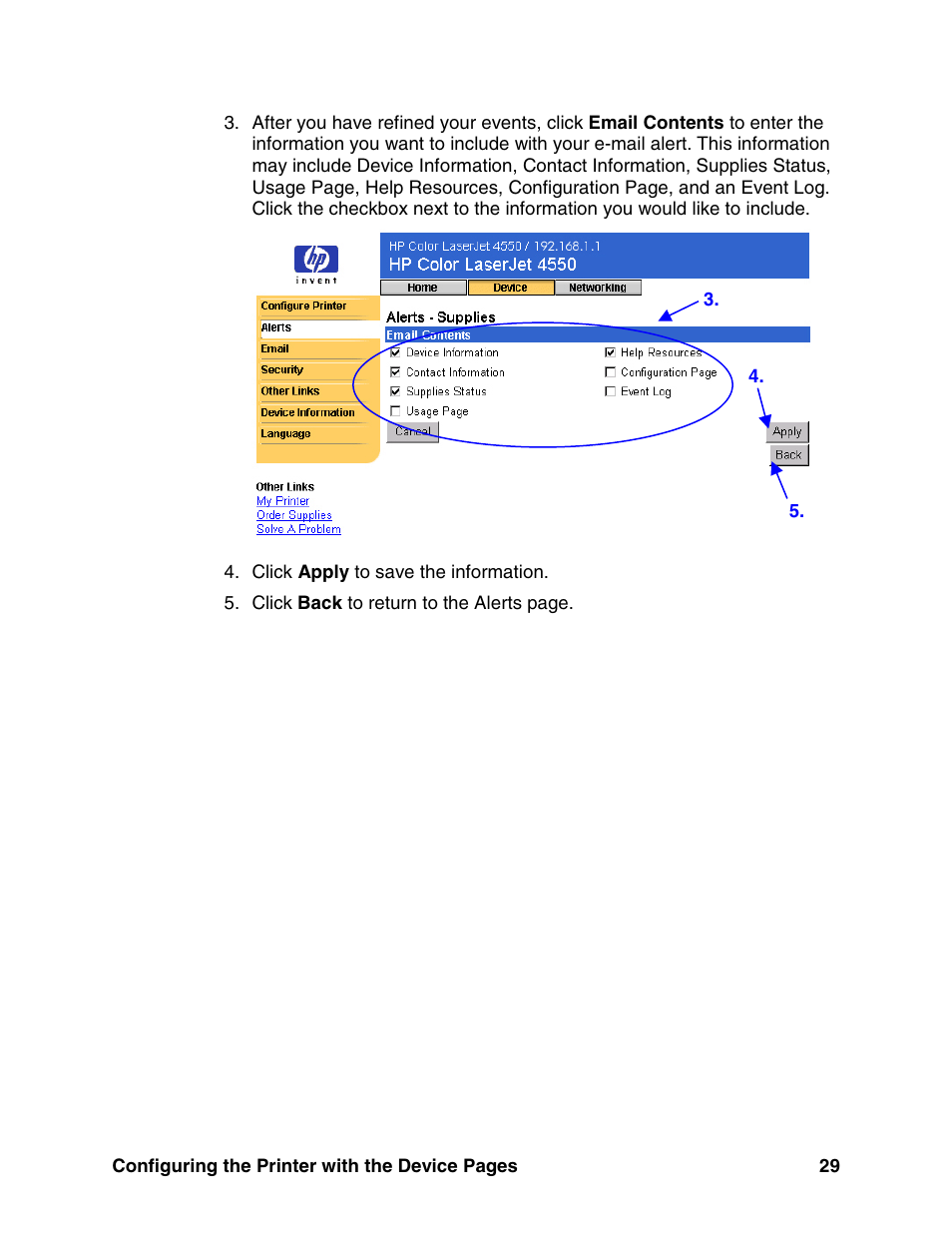 HP LaserJet 8150 Printer series User Manual | Page 33 / 63