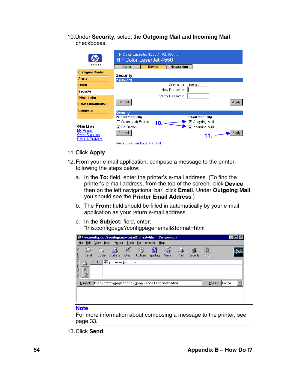 HP LaserJet 8150 Printer series User Manual | Page 58 / 63