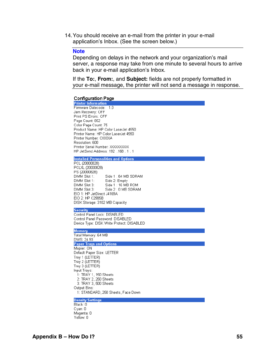 HP LaserJet 8150 Printer series User Manual | Page 59 / 63