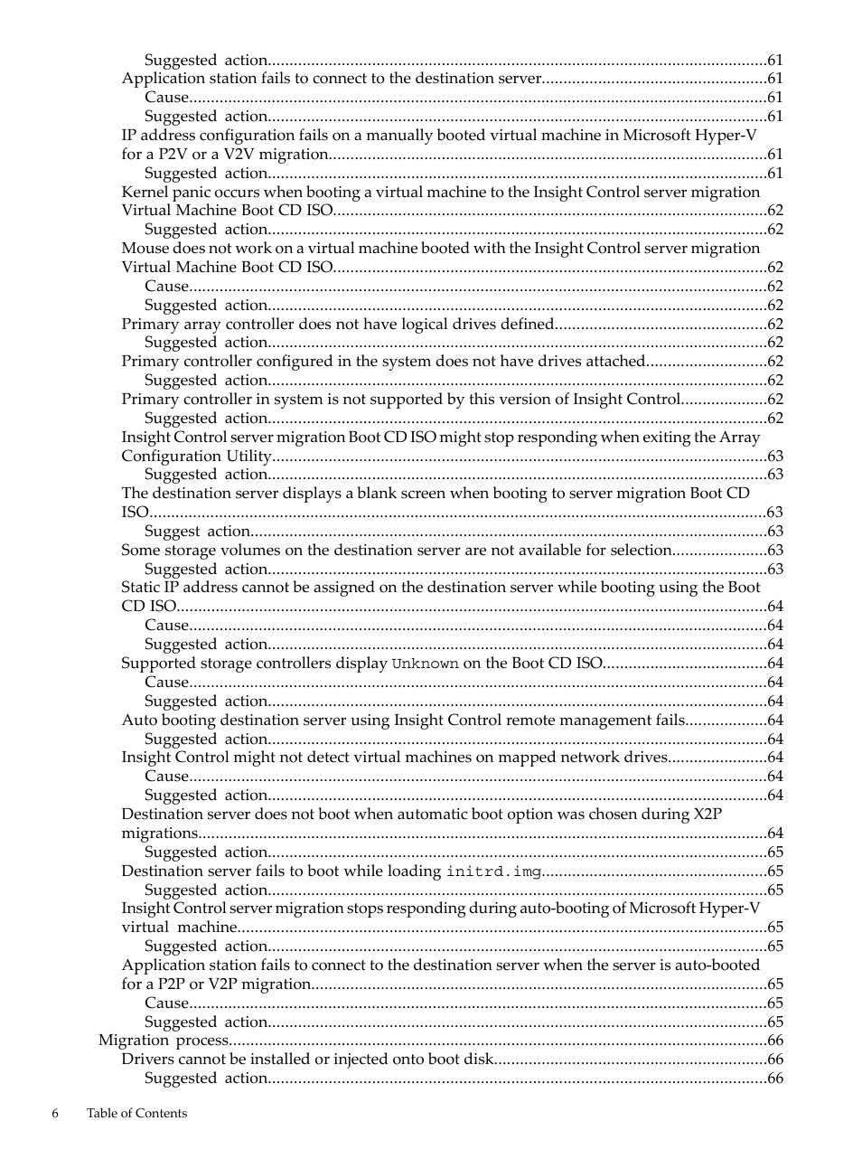 HP Insight Control User Manual | Page 6 / 94