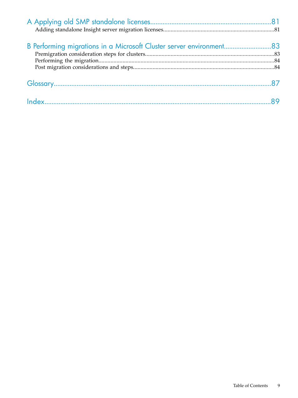 HP Insight Control User Manual | Page 9 / 94