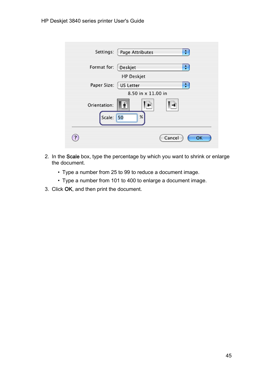 HP Deskjet 3848 Color Inkjet Printer User Manual | Page 45 / 91