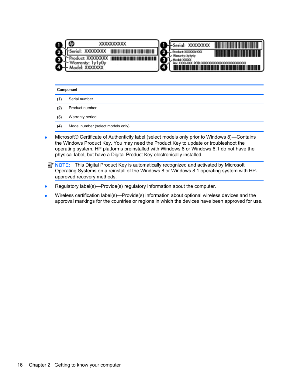 HP Pavilion 13-a010dx x360 Convertible PC User Manual | Page 24 / 75