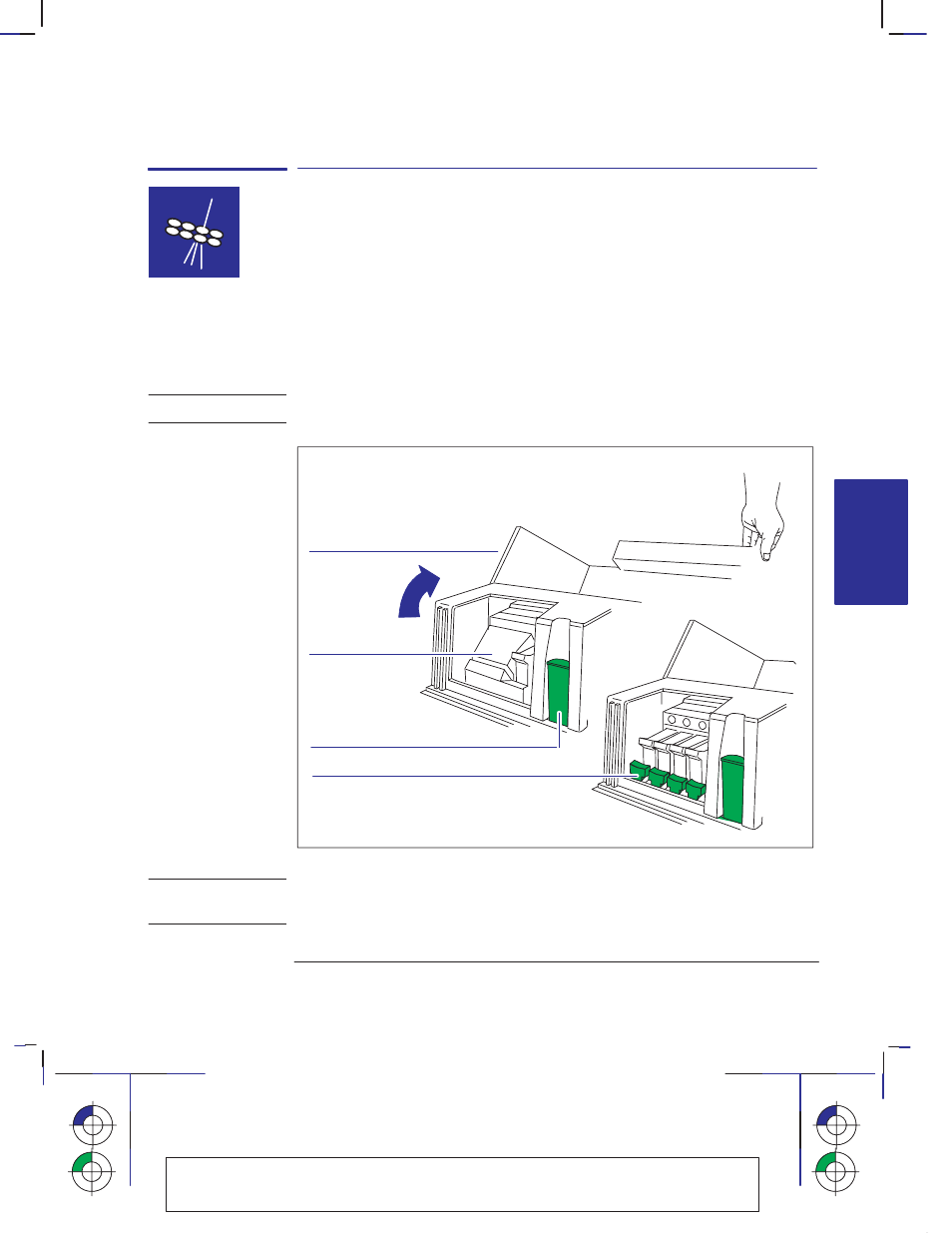 Cleaning the cartridge nozzles (priming) | HP Designjet 350c Printer User Manual | Page 121 / 184