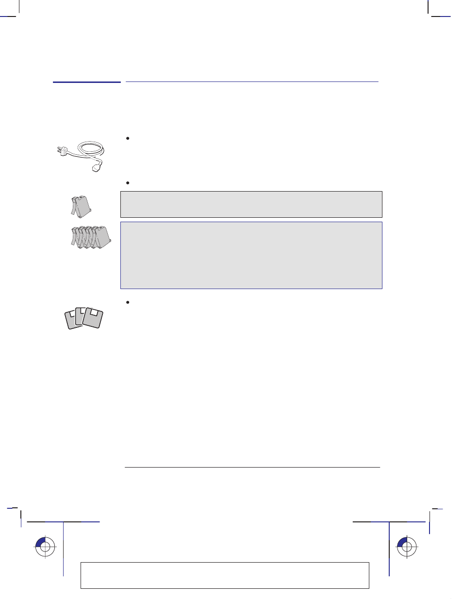 Task 1: check that you have all the items required | HP Designjet 350c Printer User Manual | Page 18 / 184