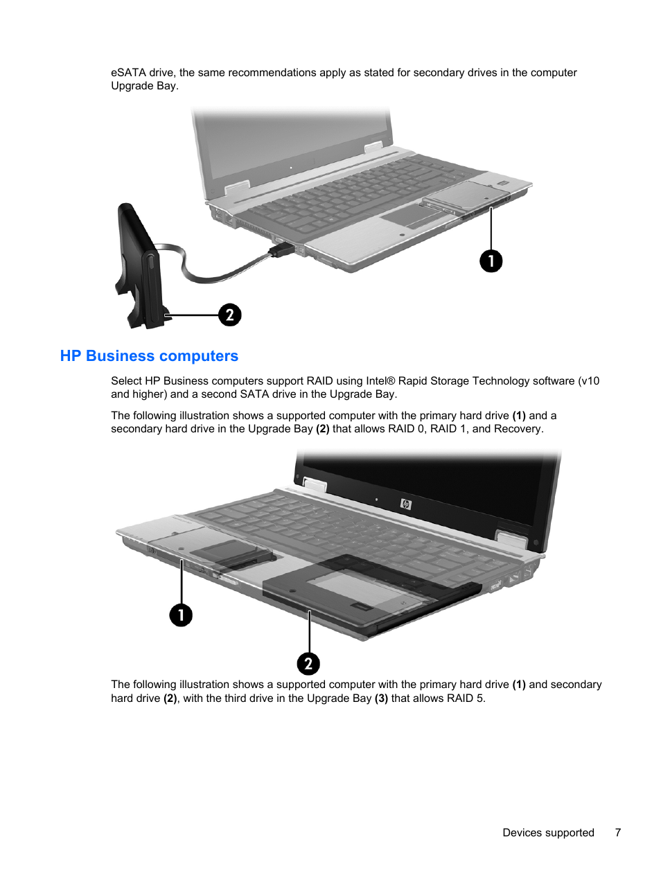 Hp business computers | HP EliteBook 2170p Notebook PC User Manual | Page 11 / 33