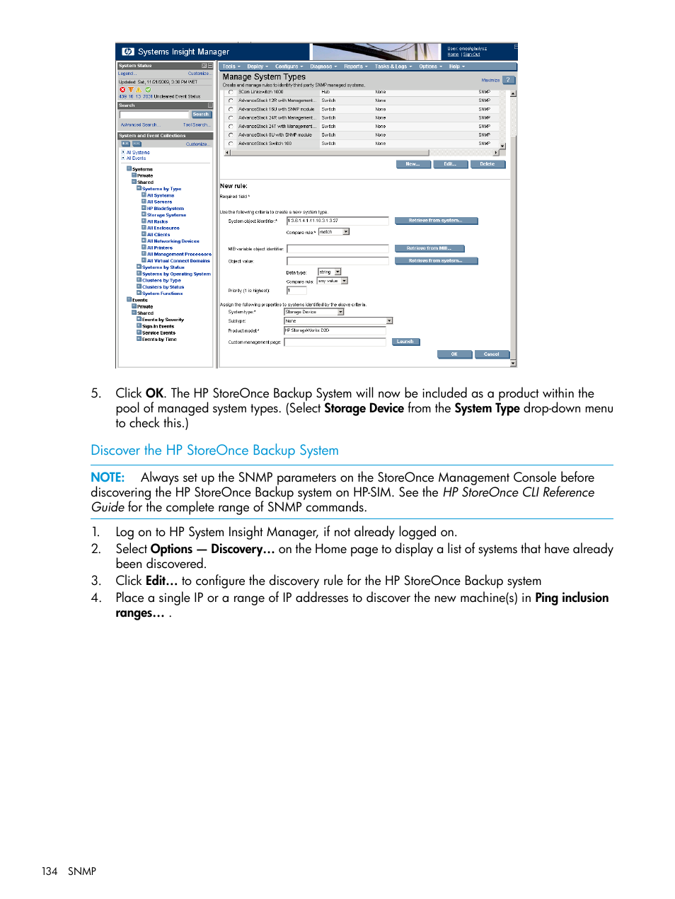 HP StoreOnce Backup User Manual | Page 134 / 156