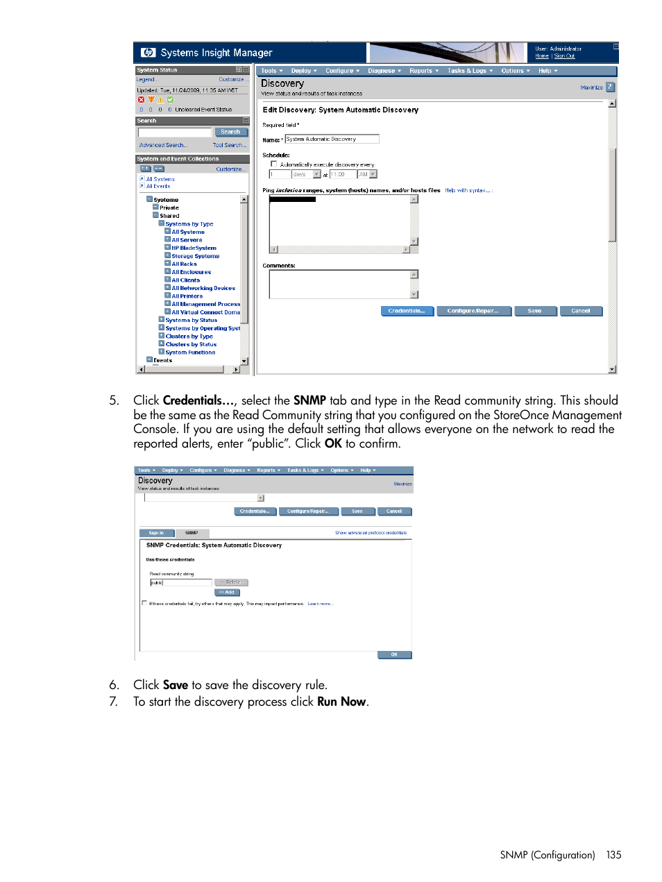 HP StoreOnce Backup User Manual | Page 135 / 156