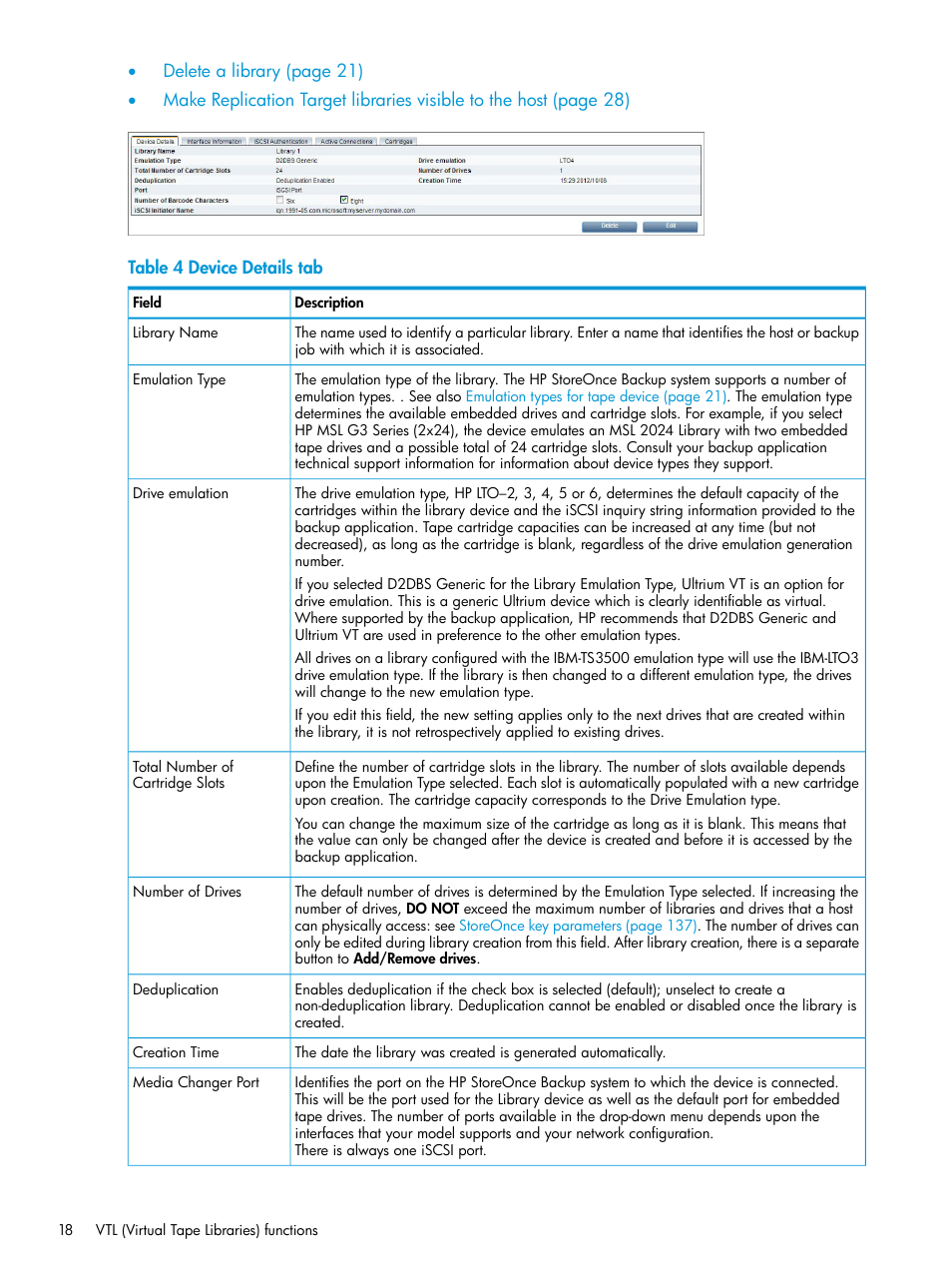 HP StoreOnce Backup User Manual | Page 18 / 156