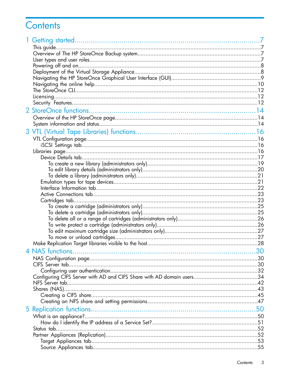 HP StoreOnce Backup User Manual | Page 3 / 156