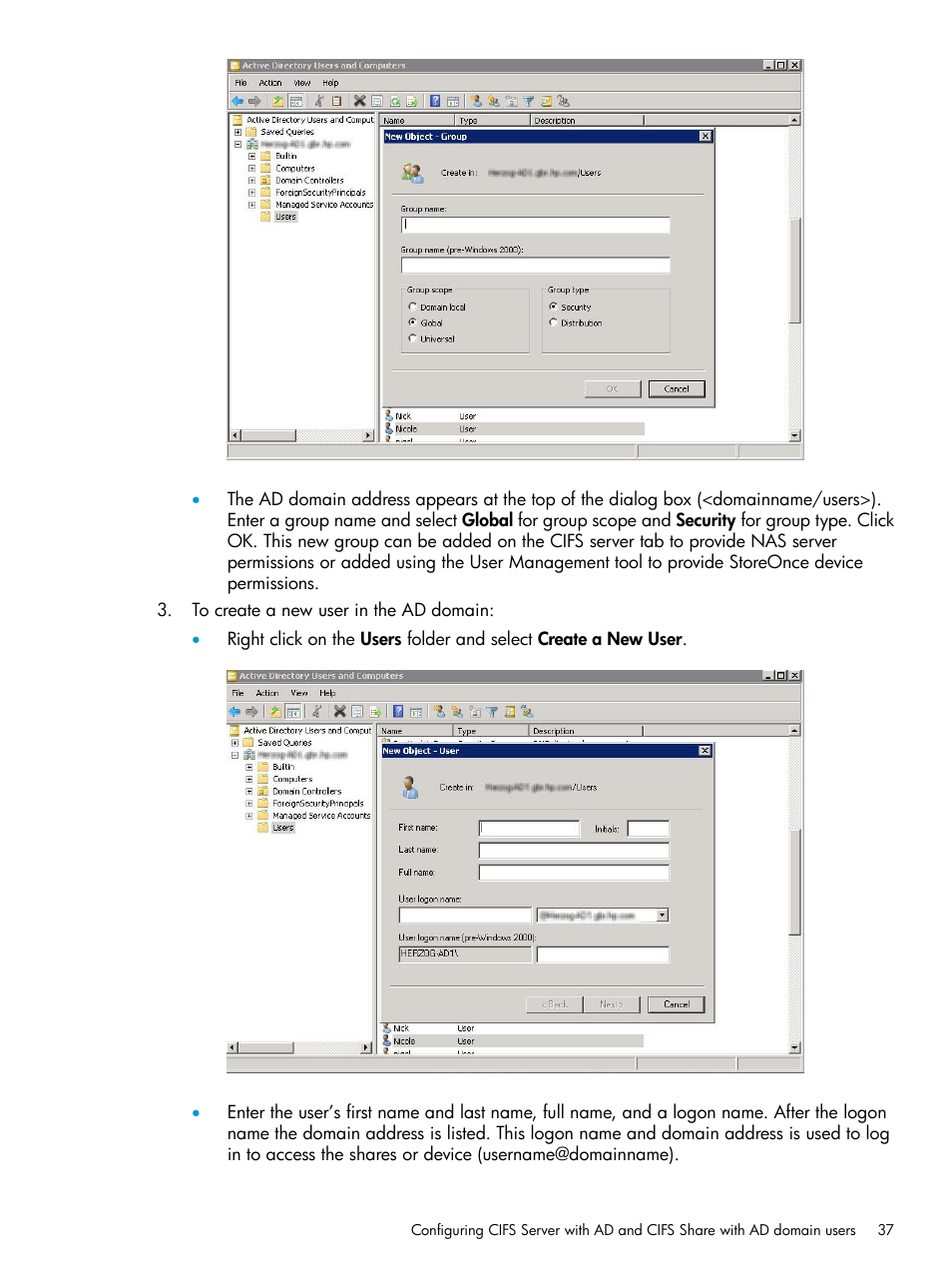 HP StoreOnce Backup User Manual | Page 37 / 156