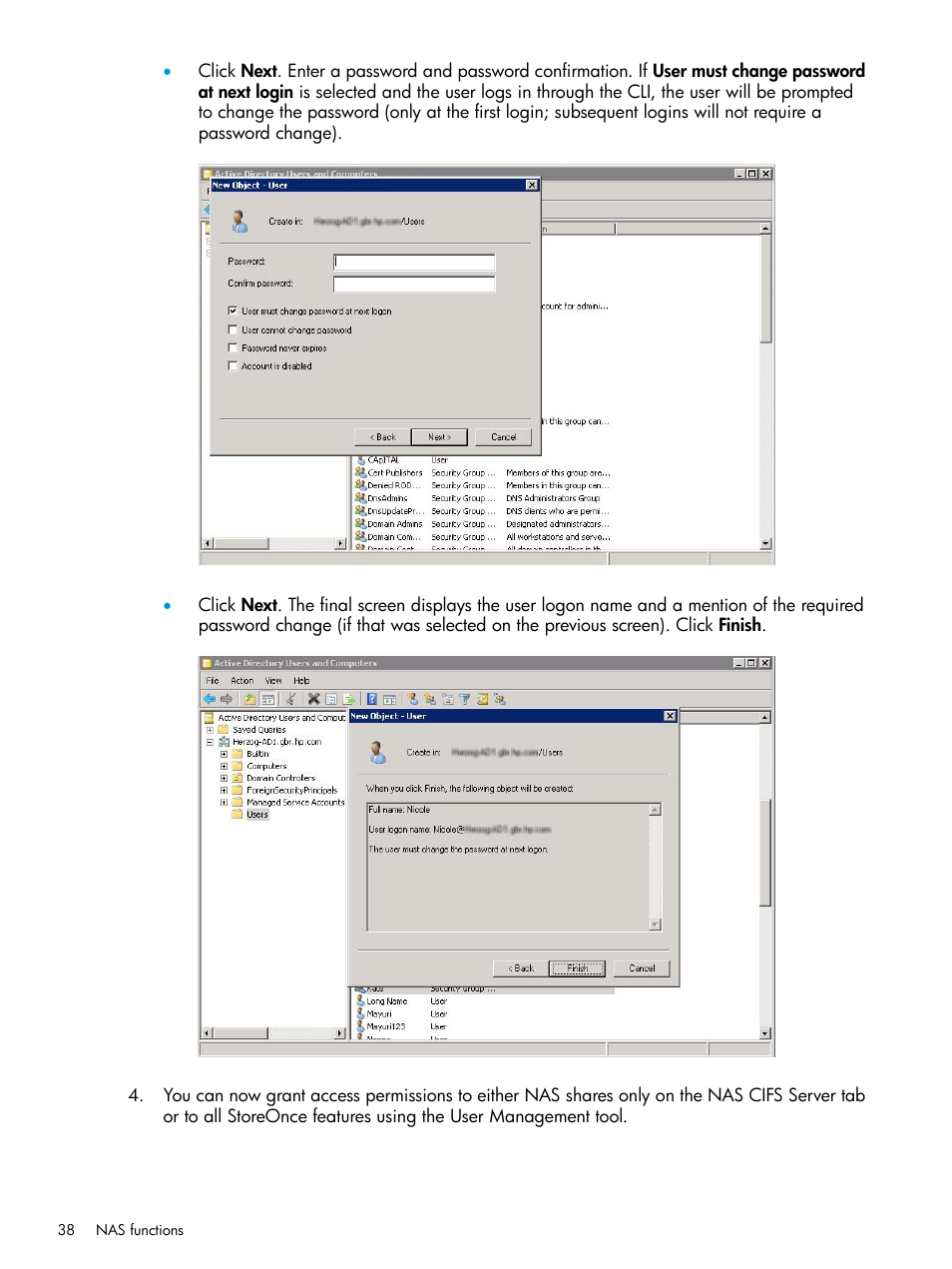 HP StoreOnce Backup User Manual | Page 38 / 156