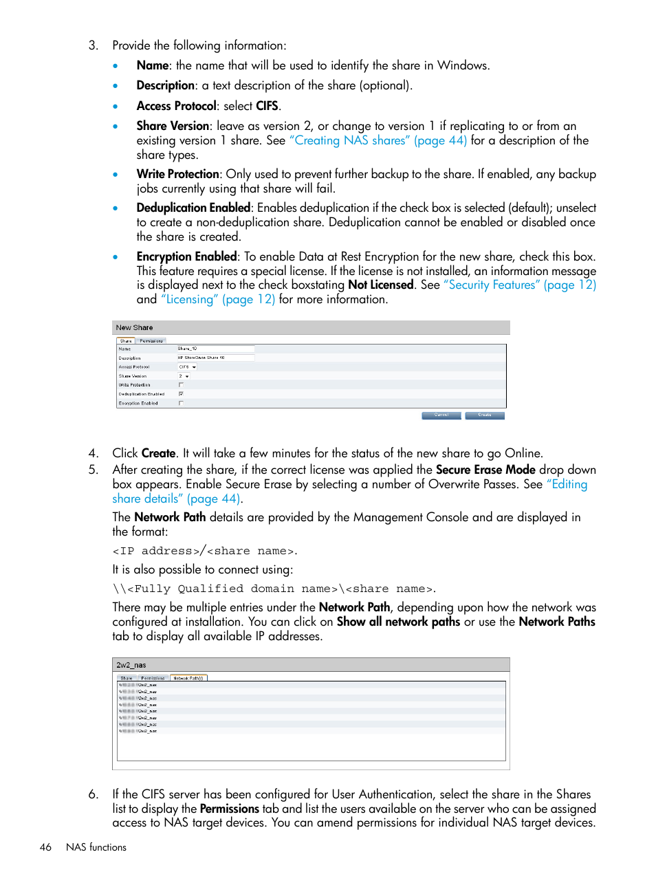 HP StoreOnce Backup User Manual | Page 46 / 156