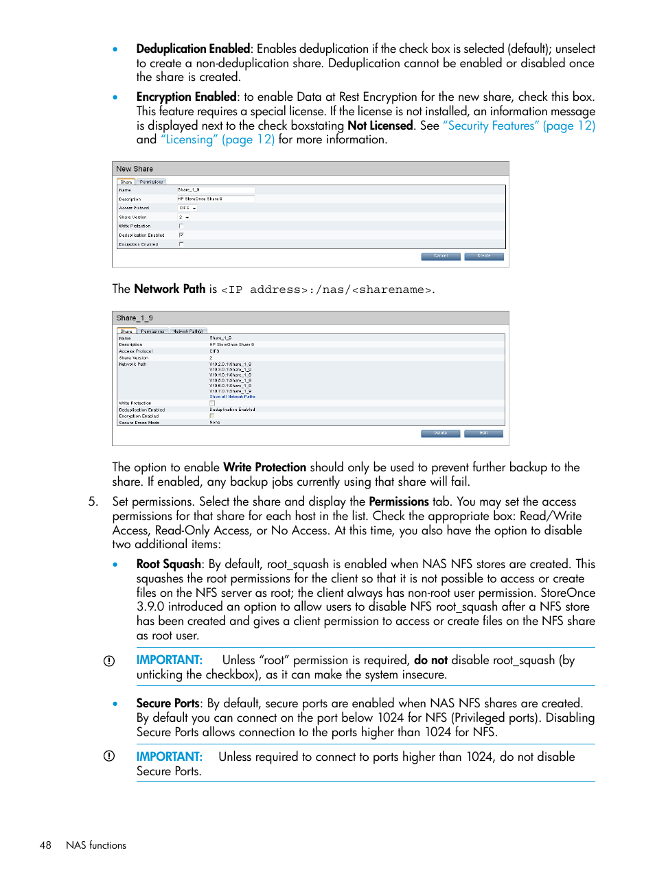 HP StoreOnce Backup User Manual | Page 48 / 156
