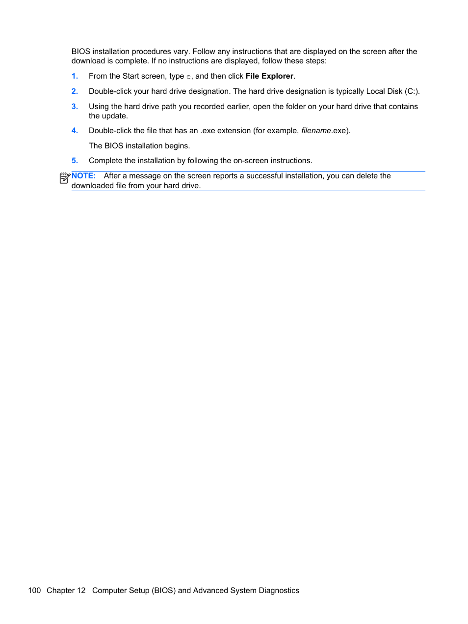 HP EliteBook 8470p Notebook PC User Manual | Page 110 / 126