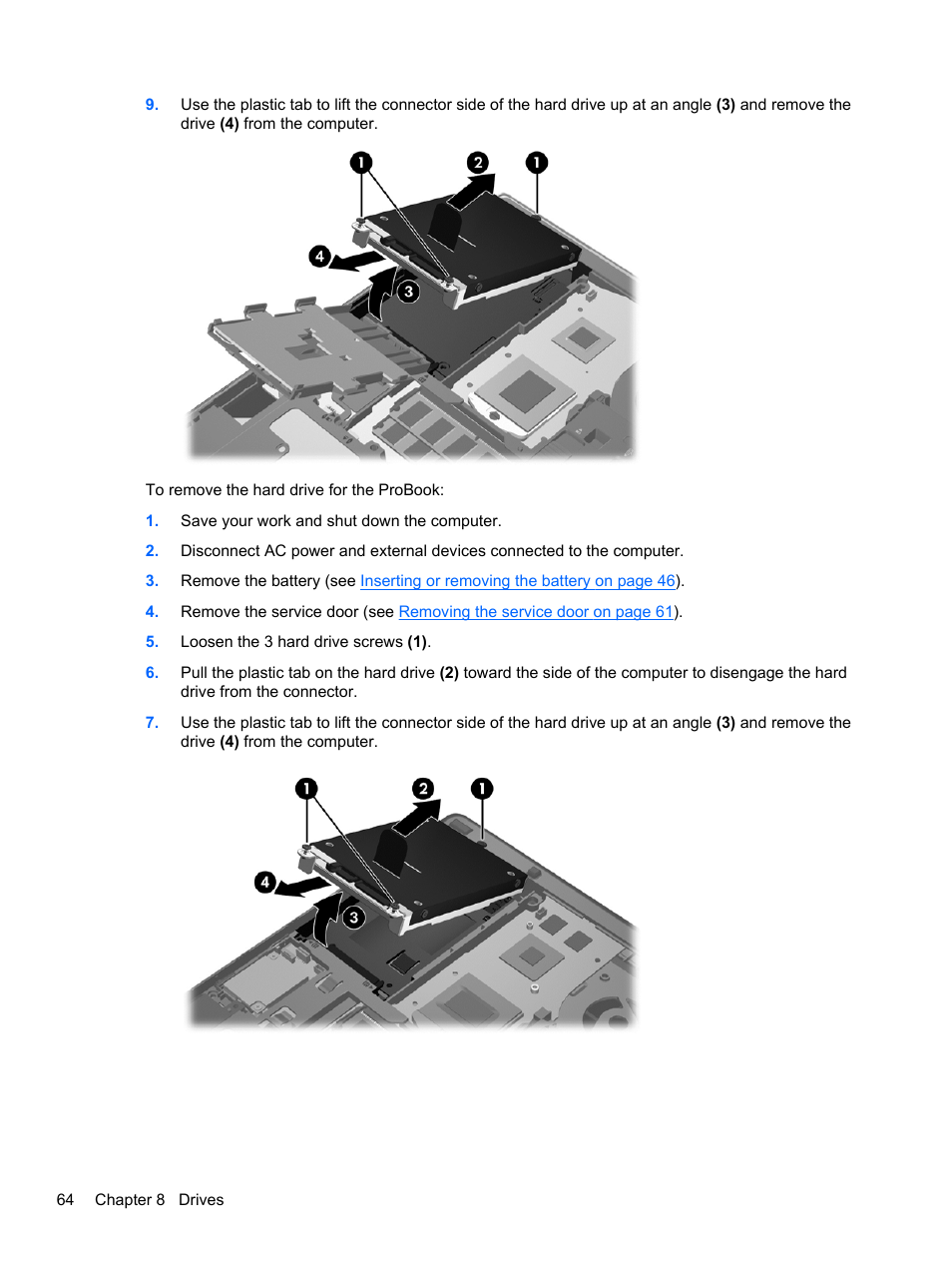 HP EliteBook 8470p Notebook PC User Manual | Page 74 / 126