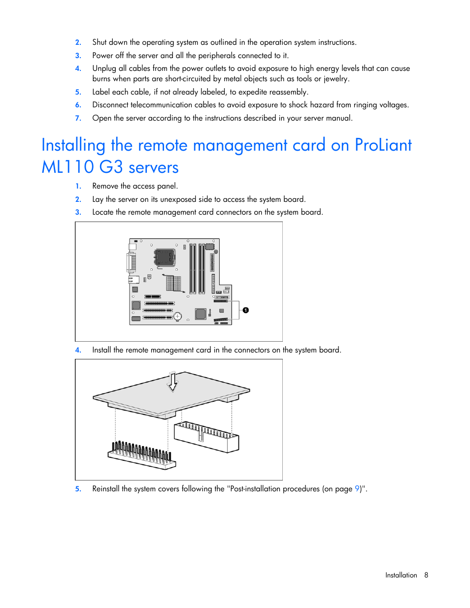 HP Lights-Out 100 Remote Management User Manual | Page 8 / 52