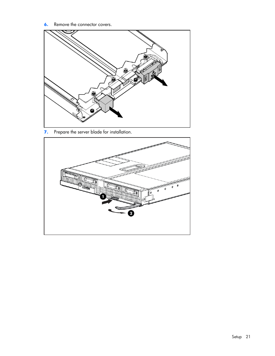 HP ProLiant BL480c Server-Blade User Manual | Page 21 / 96