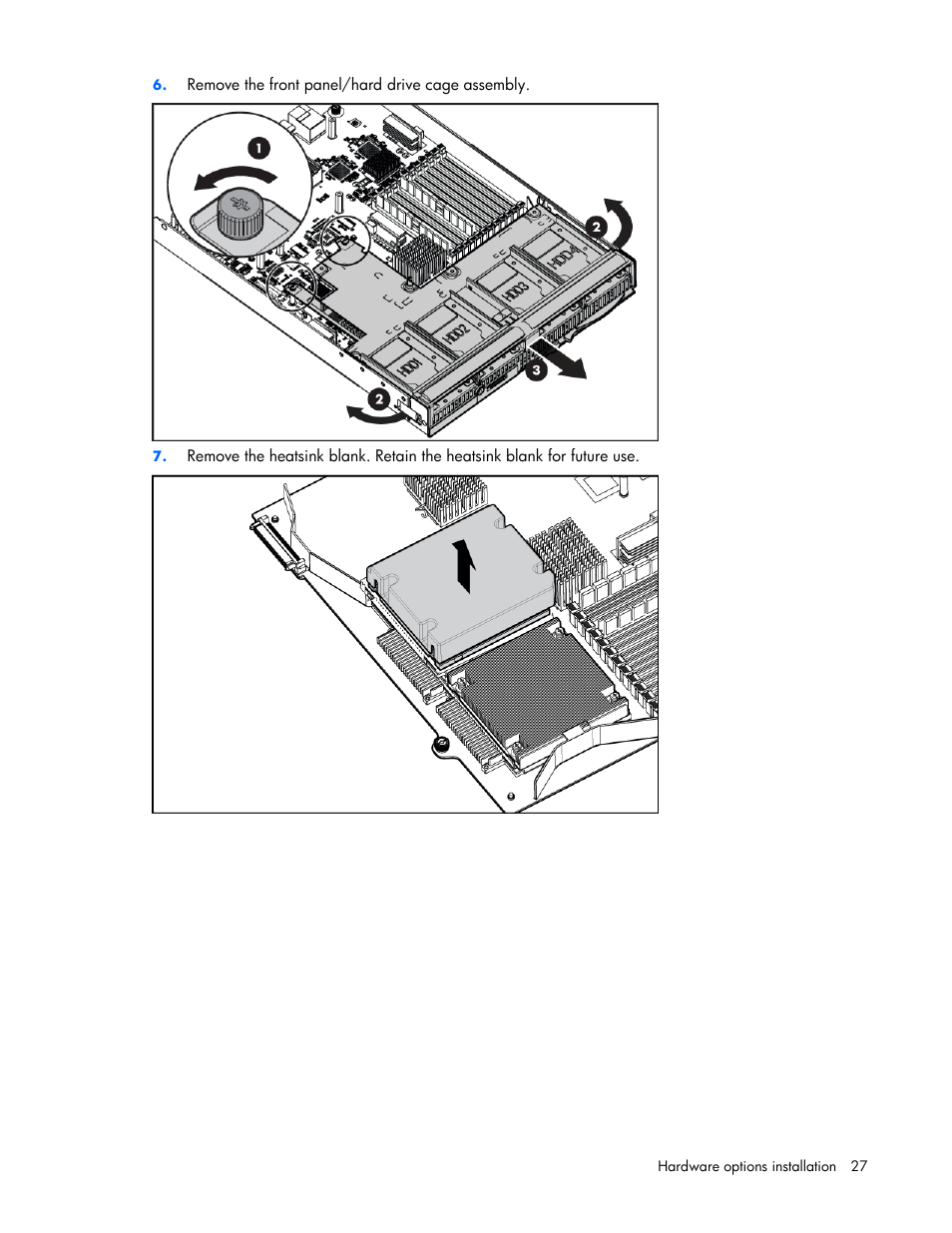 HP ProLiant BL480c Server-Blade User Manual | Page 27 / 96