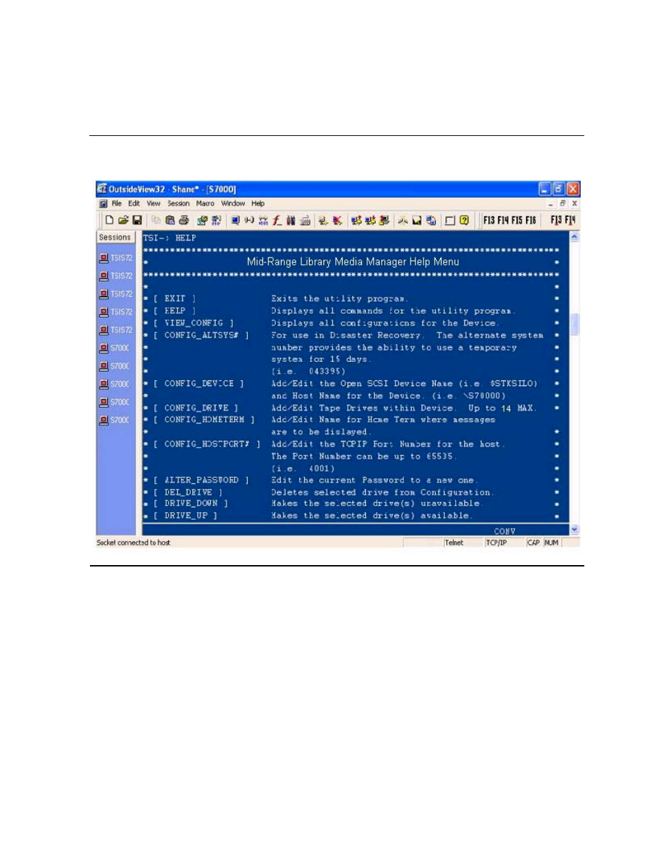 Figure 3-17, Help menu | HP Integrity NonStop H-Series User Manual | Page 47 / 212
