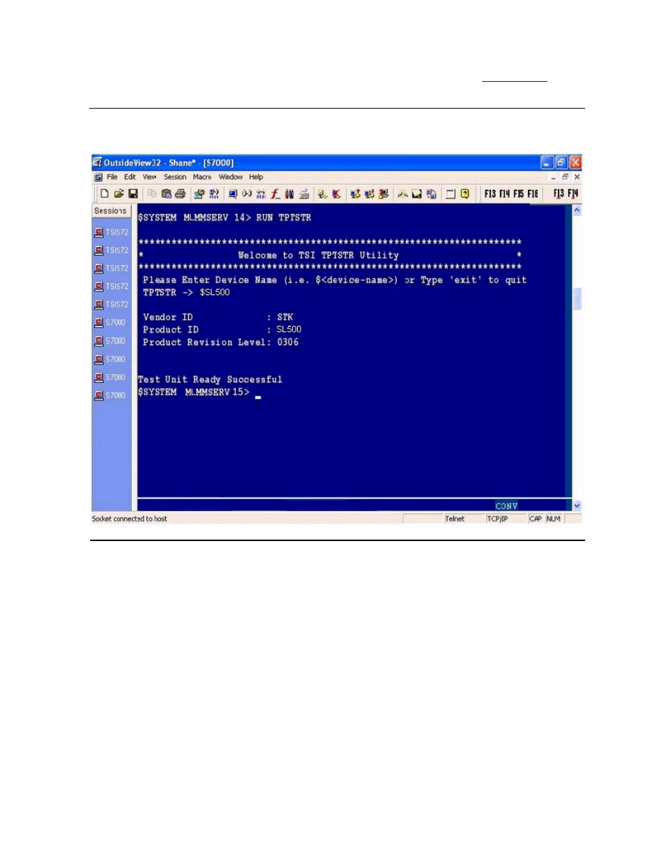 Figure 3-25, Run tptstr information | HP Integrity NonStop H-Series User Manual | Page 56 / 212