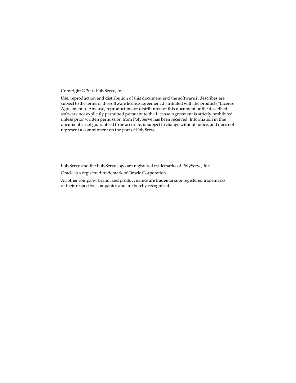HP PolyServe Software User Manual | Page 2 / 14