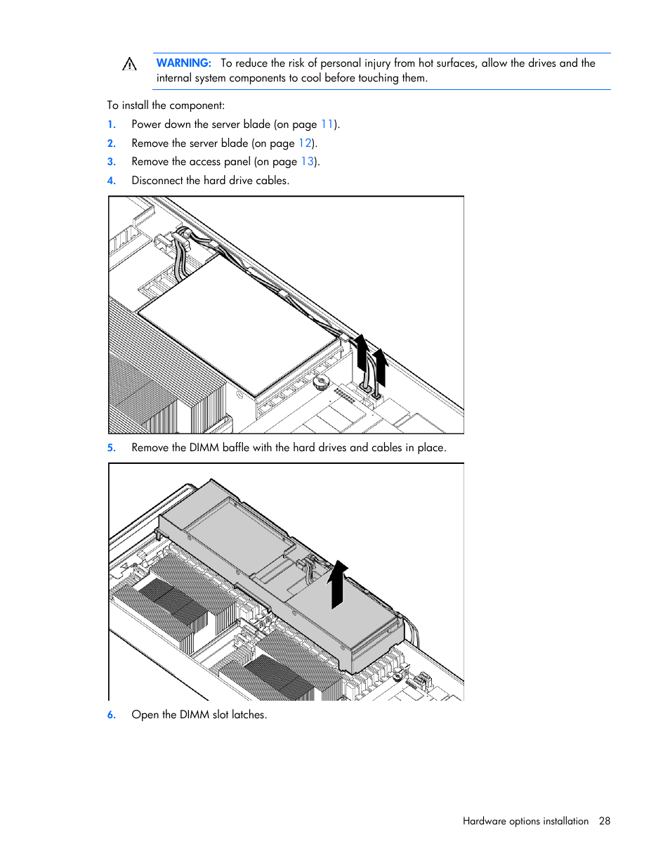 HP ProLiant BL490c G6 Server-Blade User Manual | Page 28 / 100