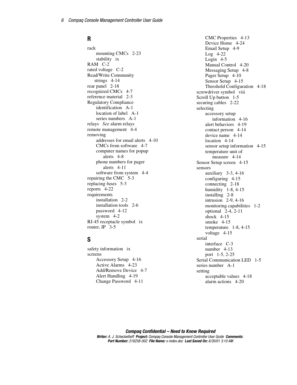 HP Console Management Controller User Manual | Page 106 / 108