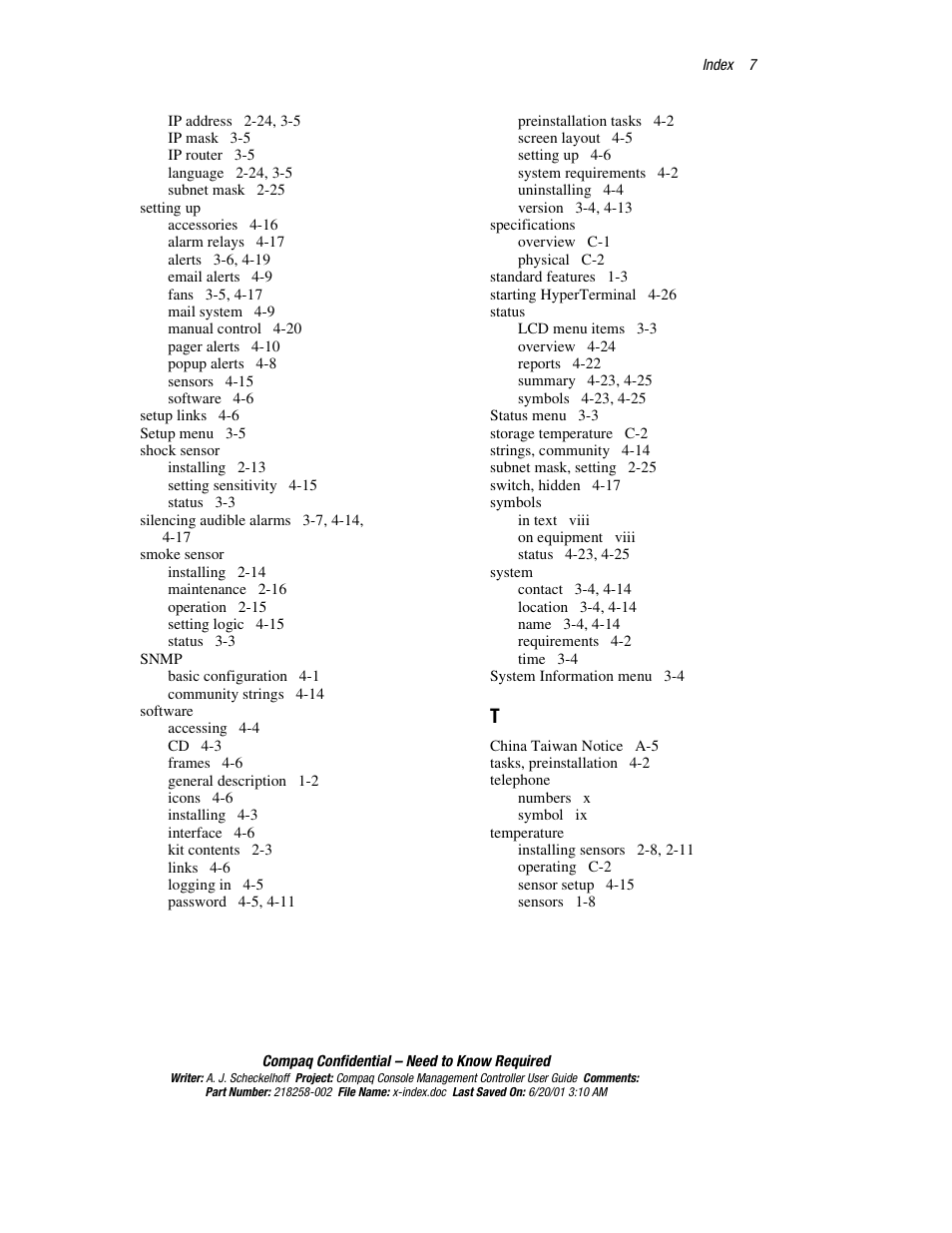 HP Console Management Controller User Manual | Page 107 / 108