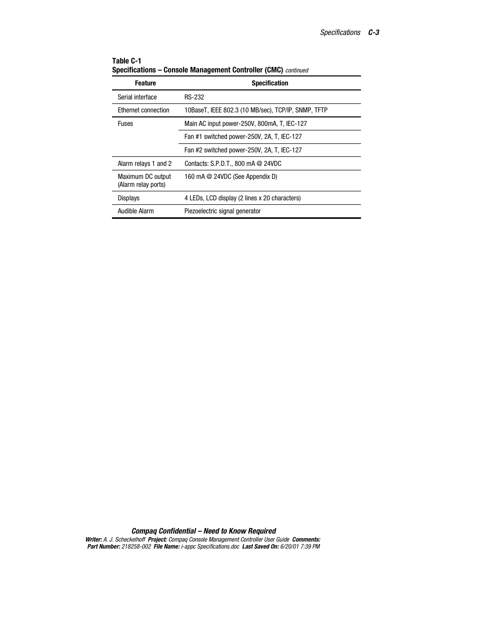 HP Console Management Controller User Manual | Page 97 / 108