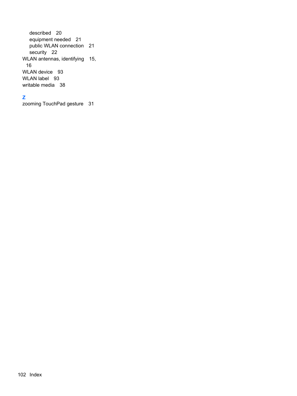 HP EliteBook 8470w Mobile Workstation User Manual | Page 112 / 113