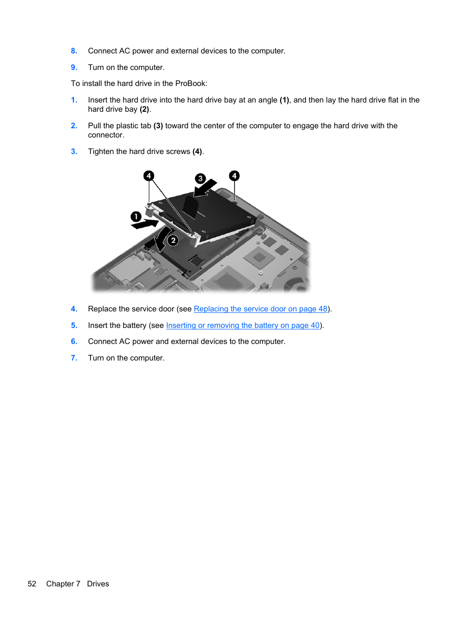 HP EliteBook 8470w Mobile Workstation User Manual | Page 62 / 113