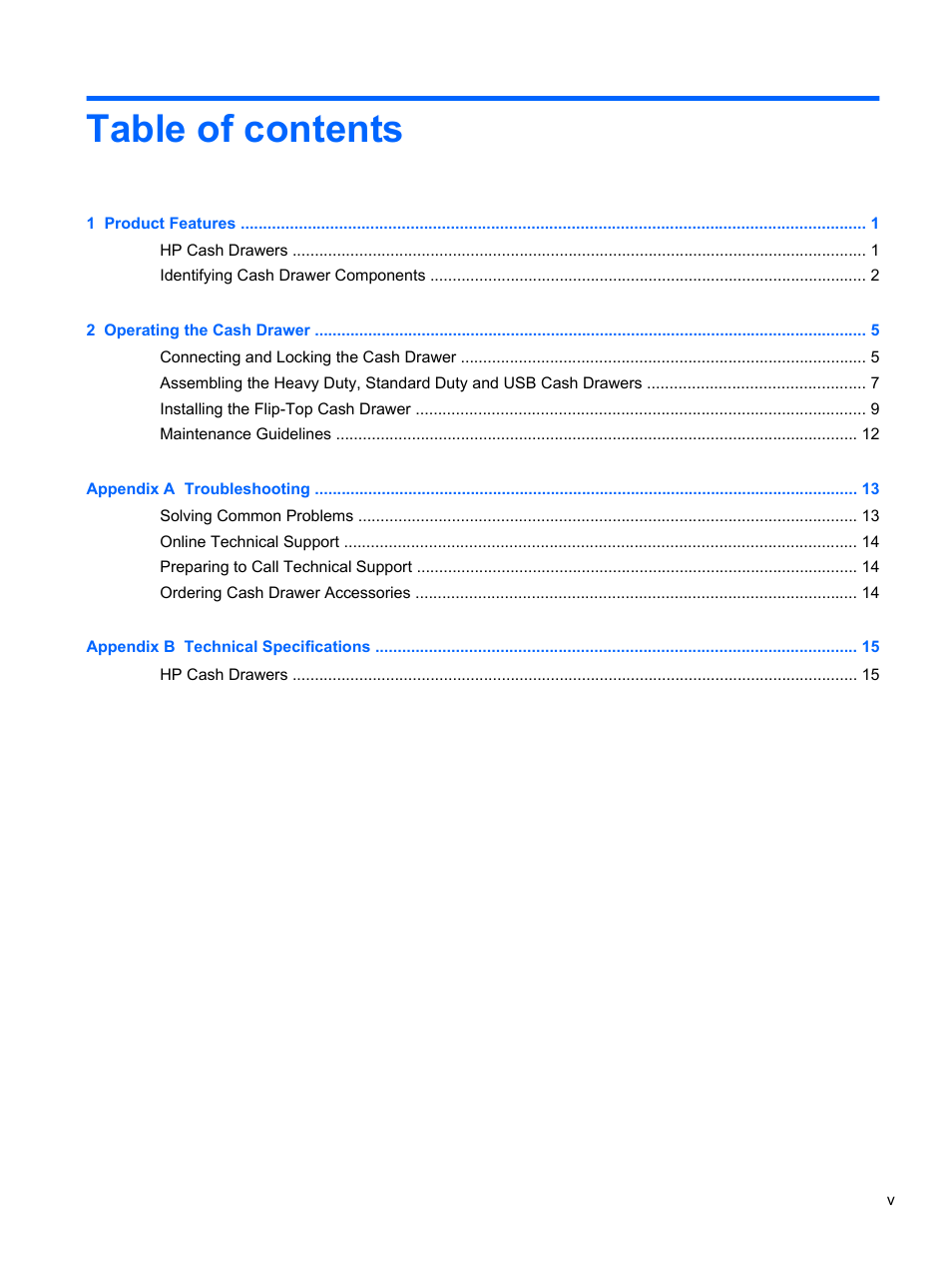 HP RP3 Retail System Model 3100 User Manual | Page 5 / 24