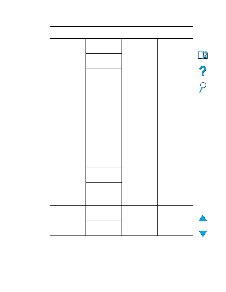 Supported paper sizes and weights for trays 2 | HP LaserJet 4100 Multifunction Printer series User Manual | Page 117 / 164
