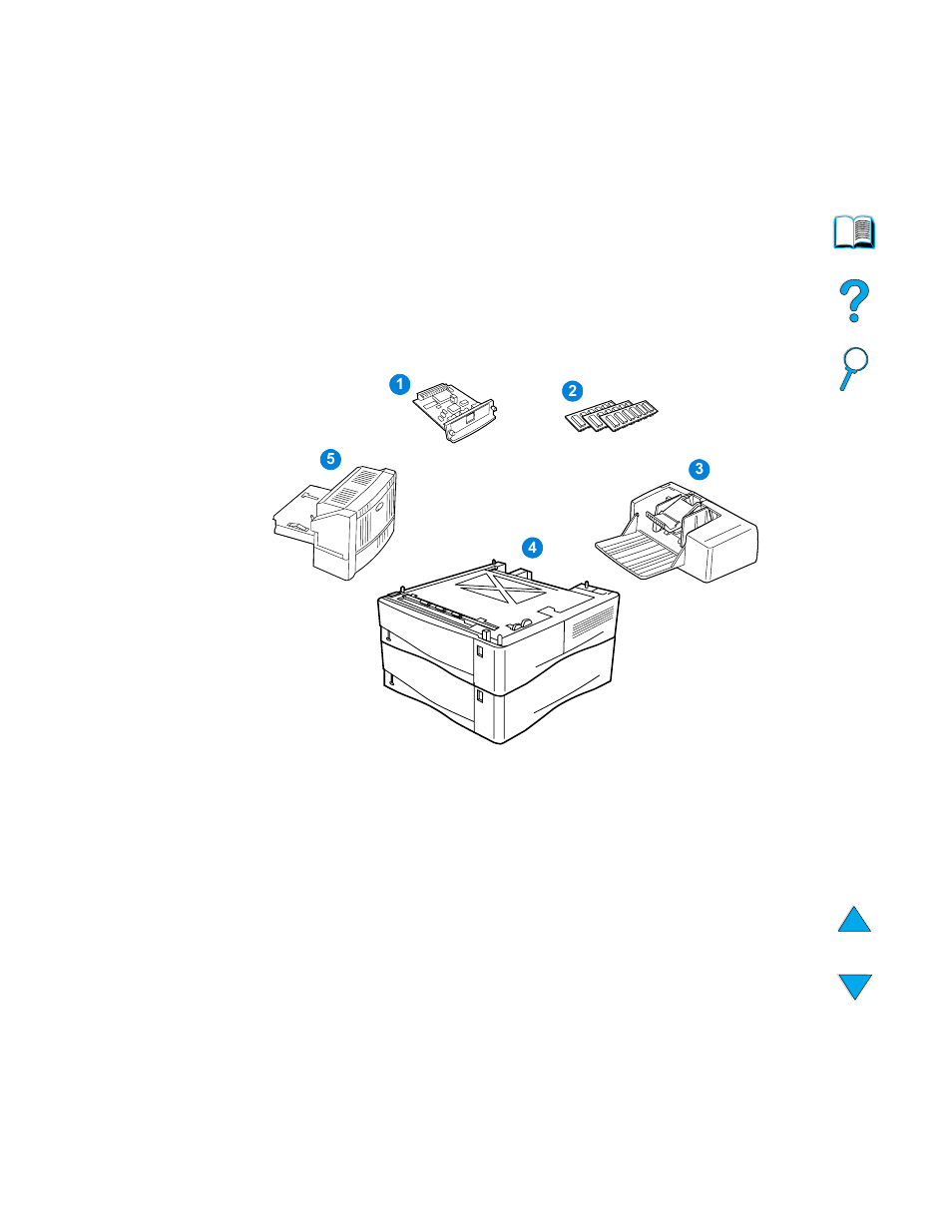 Ordering information, Available accessories, Appendix b ordering information | Ordering | HP LaserJet 4100 Multifunction Printer series User Manual | Page 127 / 164