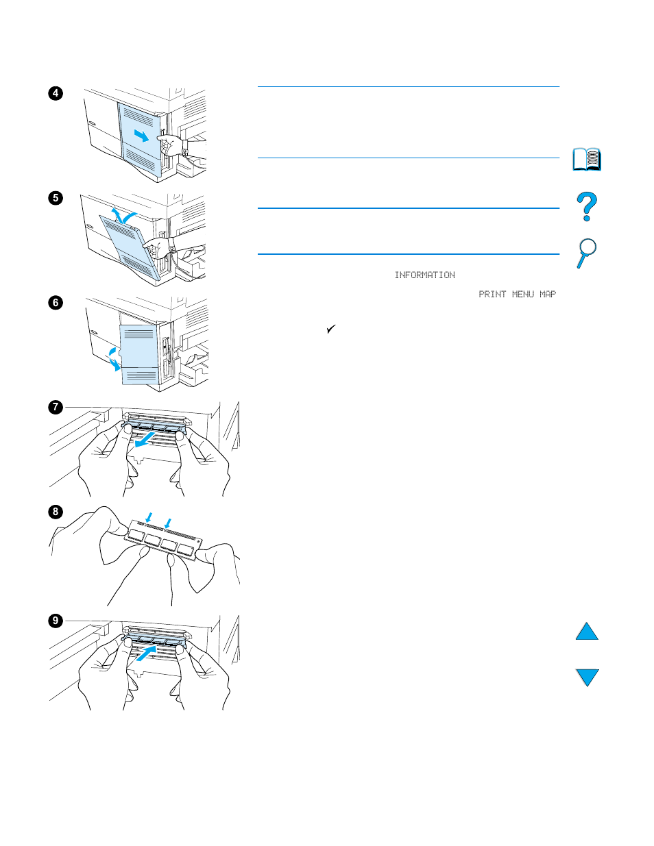 Installing a dimm | HP LaserJet 4100 Multifunction Printer series User Manual | Page 147 / 164