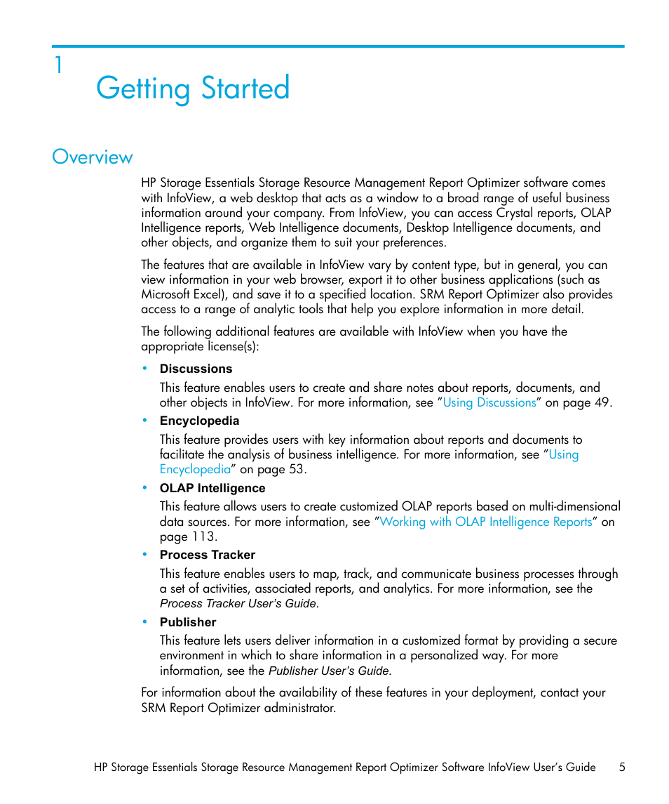 HP Storage Essentials Enterprise Edition Software User Manual | Page 7 / 96