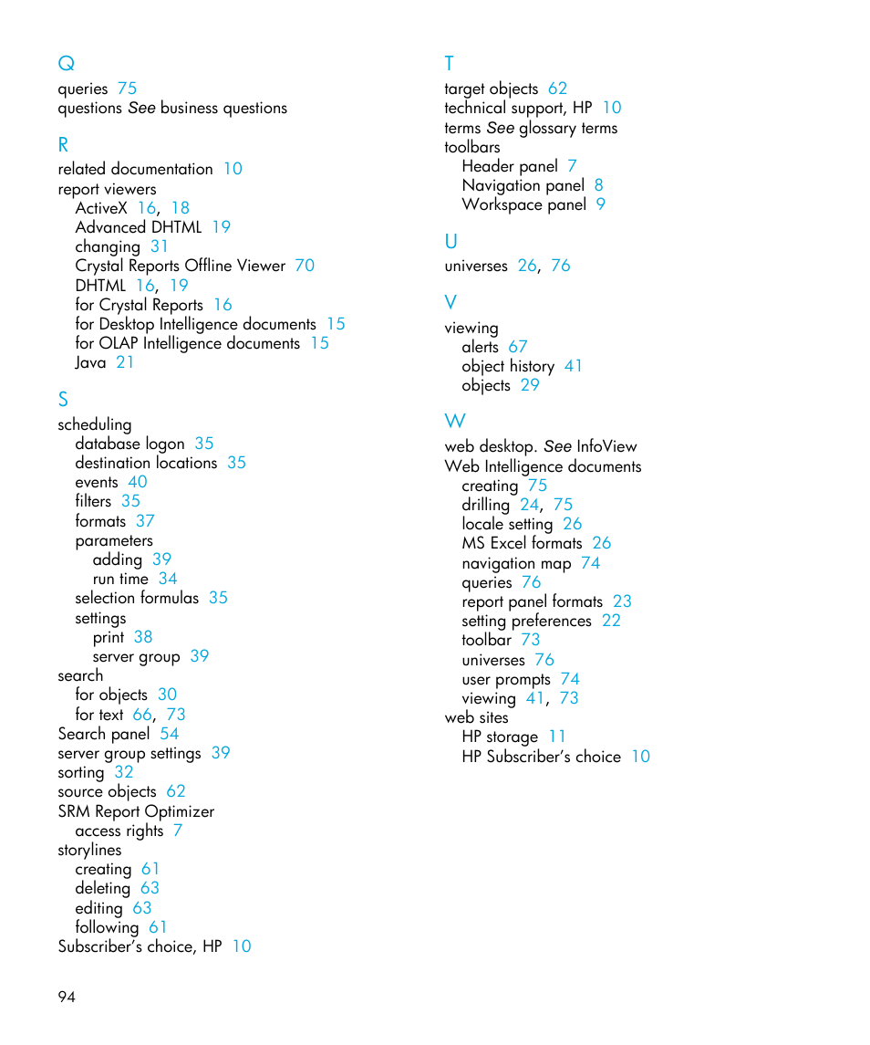 HP Storage Essentials Enterprise Edition Software User Manual | Page 96 / 96