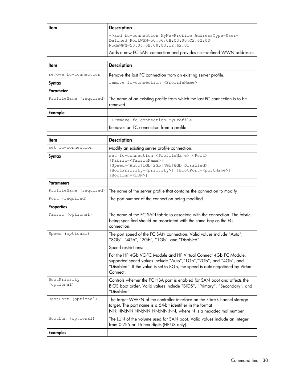 HP Virtual Connect 1.10Gb-F Ethernet Module for c-Class BladeSystem User Manual | Page 30 / 95