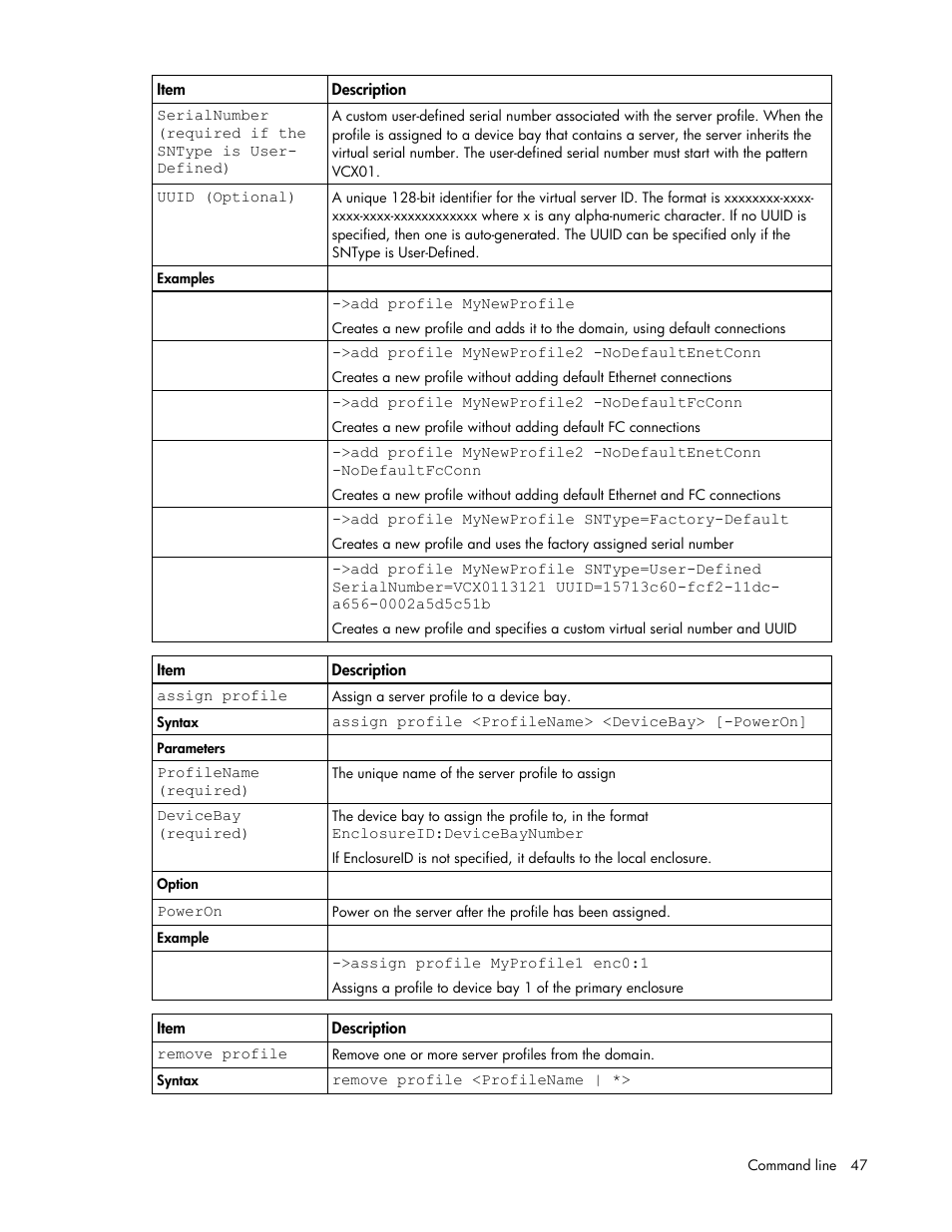 HP Virtual Connect 1.10Gb-F Ethernet Module for c-Class BladeSystem User Manual | Page 47 / 95