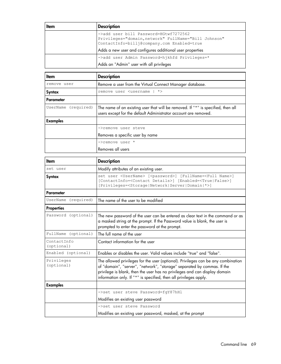 HP Virtual Connect 1.10Gb-F Ethernet Module for c-Class BladeSystem User Manual | Page 69 / 95