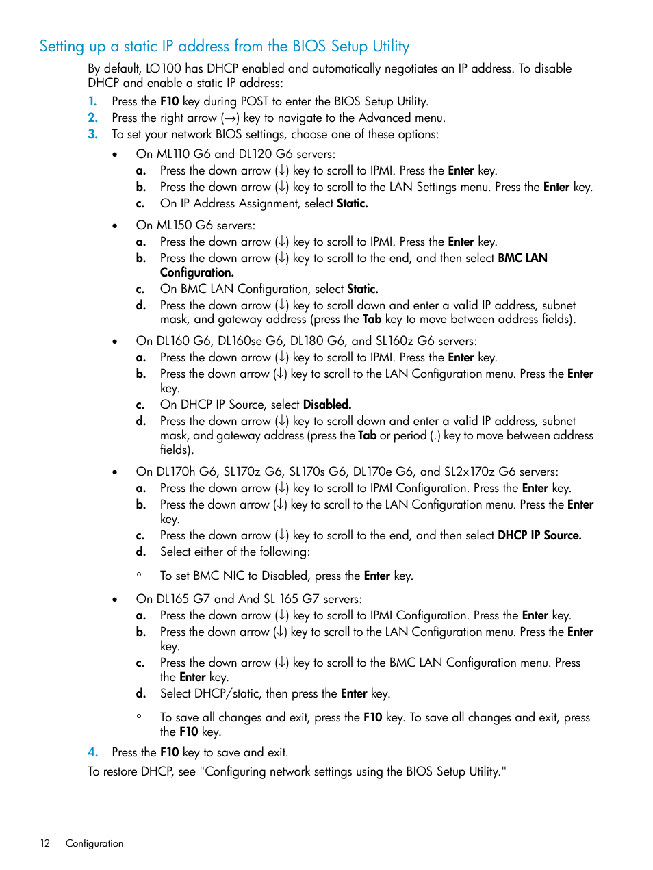 HP Lights-Out 100 Remote Management User Manual | Page 12 / 60